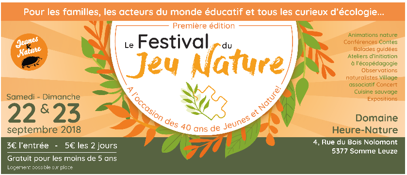 Festival  du Jeu Nature